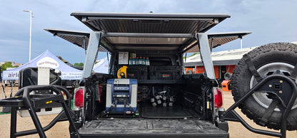 Electric Locking Truck Top Camper