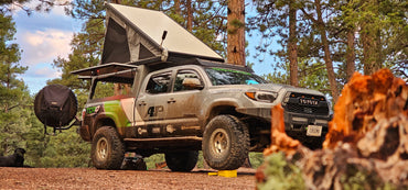 Electric Locking Truck Top Camper