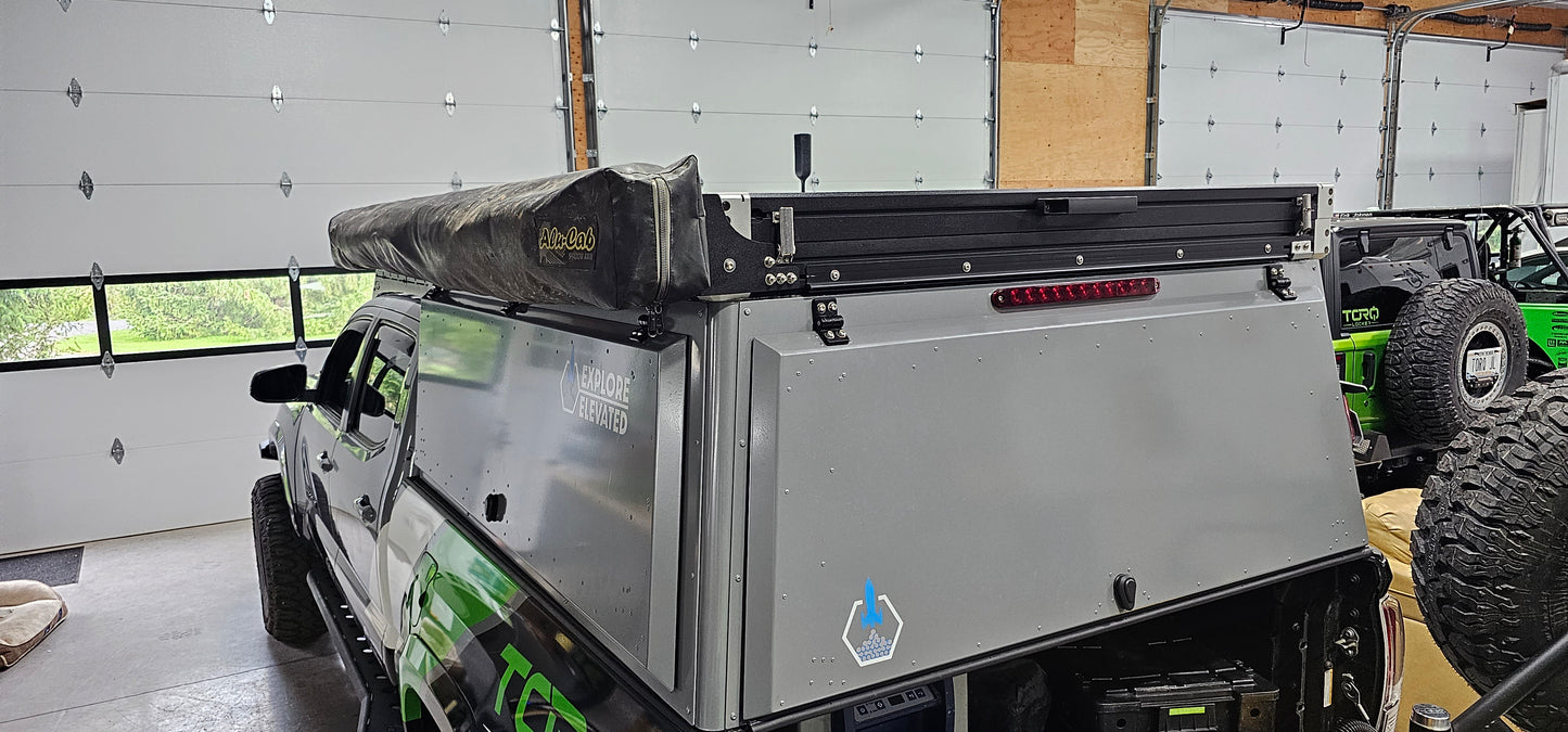 Electric Locking Truck Top Camper