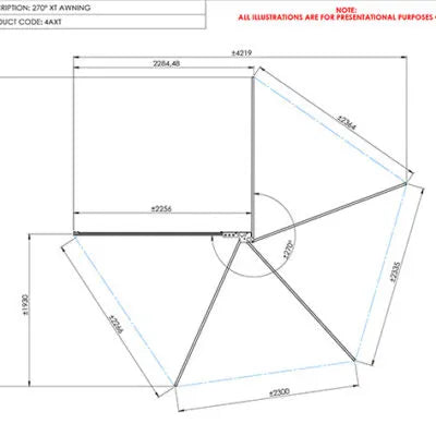 270 XT™ Awning Mk2