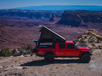 Electric Locking Truck Top Camper